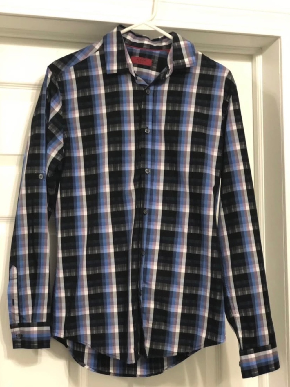 Men’s Alfani Slim Fit Button Down Dress Shirt Size Small.